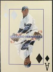 Orlando Hernandez Baseball Cards 2000 Pacific Invincible Prices
