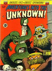 Adventures into the Unknown #34 (1952) Comic Books Adventures into the Unknown Prices