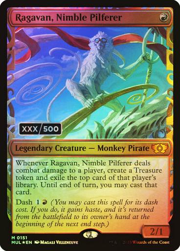 Ragavan, Nimble Pilferer [Serialized] #151 Magic Multiverse Legends