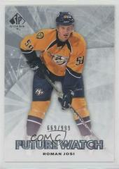 Roman Josi Hockey Cards 2011 SP Authentic Prices