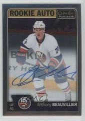Anthony Beauvillier #R-AB Hockey Cards 2016 O-Pee-Chee Platinum Rookie Autographs Prices
