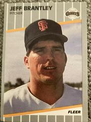 Jeff Brantley #U-127 Baseball Cards 1989 Fleer Update Prices