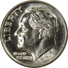 1996 P Coins Roosevelt Dime Prices