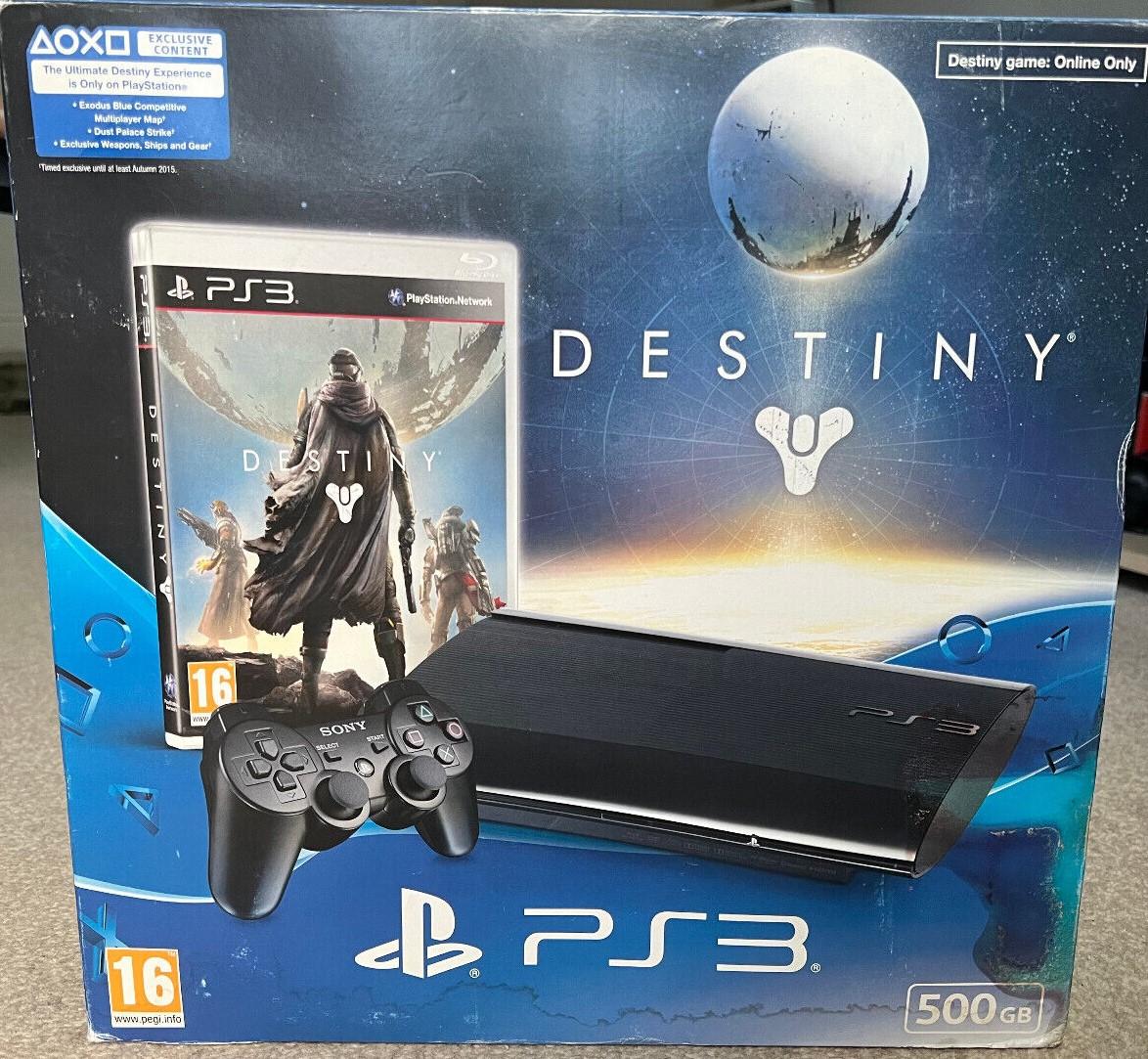 Playstation 3 500GB Destiny Bundle PAL Playstation 3