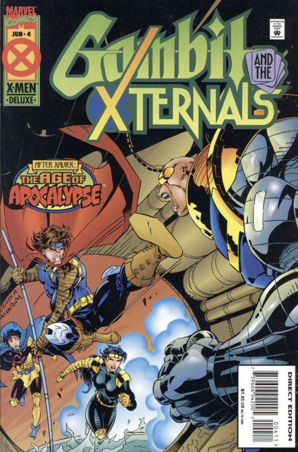 Gambit and the X-Ternals #4 (1995) Comic Books Gambit & The X-Ternals