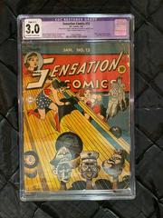 Sensation Comics #13 (1943) Comic Books Sensation Comics Prices