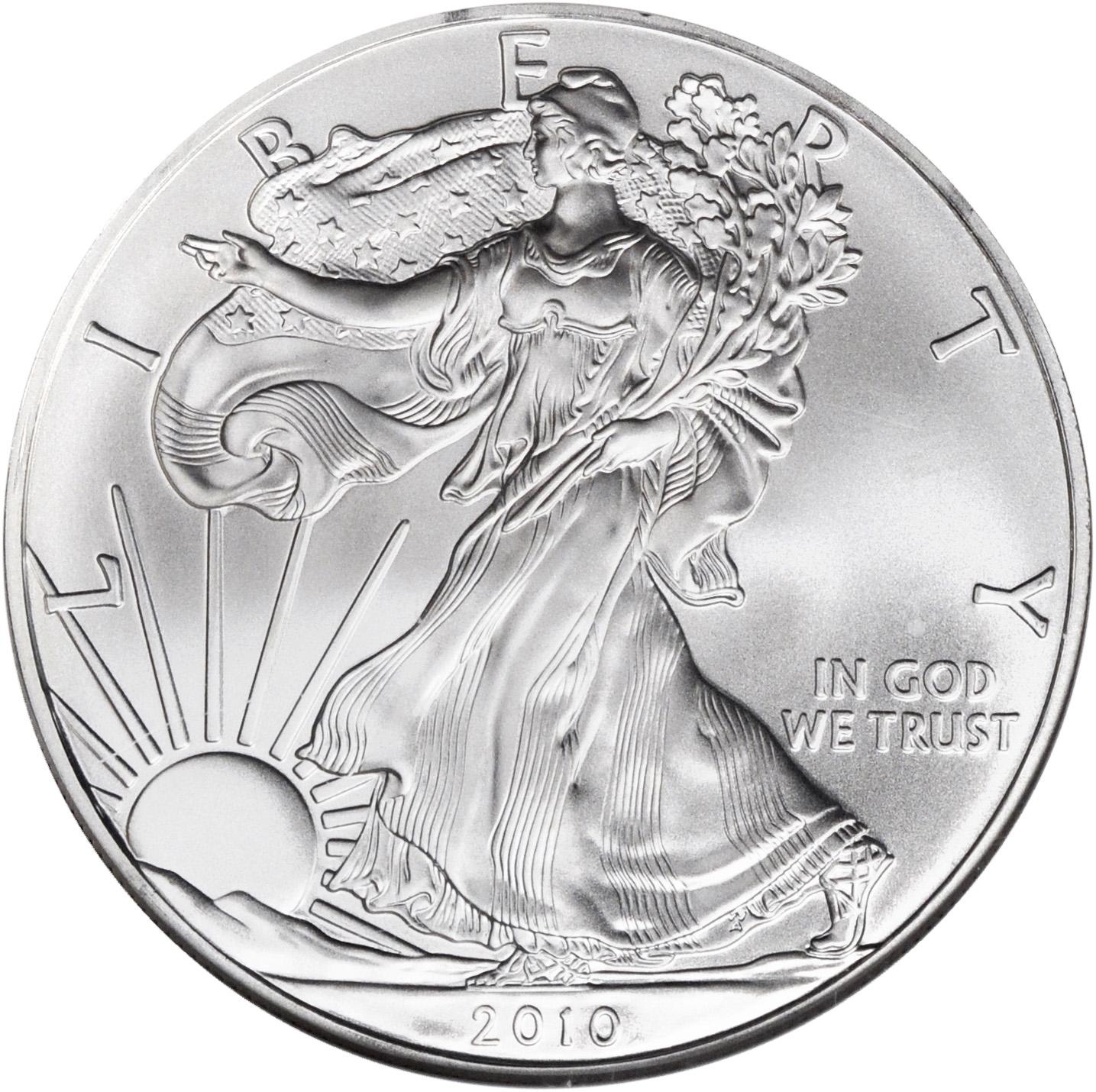 2010 W [PROOF] Coins American Silver Eagle