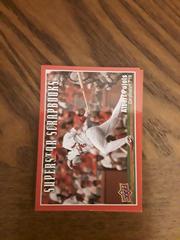 Albert Pujols #SS-1 Baseball Cards 2008 Upper Deck Superstar Scrapbooks Prices