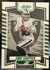 Jimmy Garoppolo [Green] #2 Football Cards 2023 Panini Absolute Prices