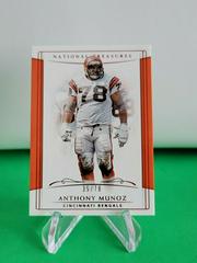 Anthony Munoz [Red Jersey Number] Football Cards 2018 National Treasures Prices