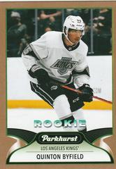 Quinton Byfield [Gold] Hockey Cards 2021 Parkhurst Prices