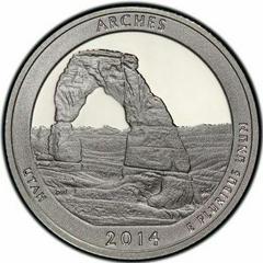 2014 D [ARCHES] Coins America the Beautiful Quarter Prices