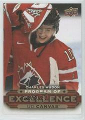 Charles Hudon Hockey Cards 2015 Upper Deck Canvas Prices