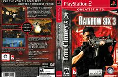 Artwork - Back, Front | Rainbow Six 3 [Greatest Hits] Playstation 2