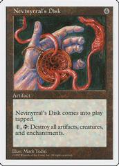 Nevinyrral's Disk Magic 5th Edition Prices