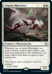 Vulpine Harvester #19 Magic March of the Machine Commander Prices