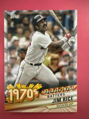 Jim Rice Baseball Cards 2020 Topps Decades' Best Prices