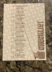 Checklist [151-238] #249 Basketball Cards 1996 Fleer Metal Prices