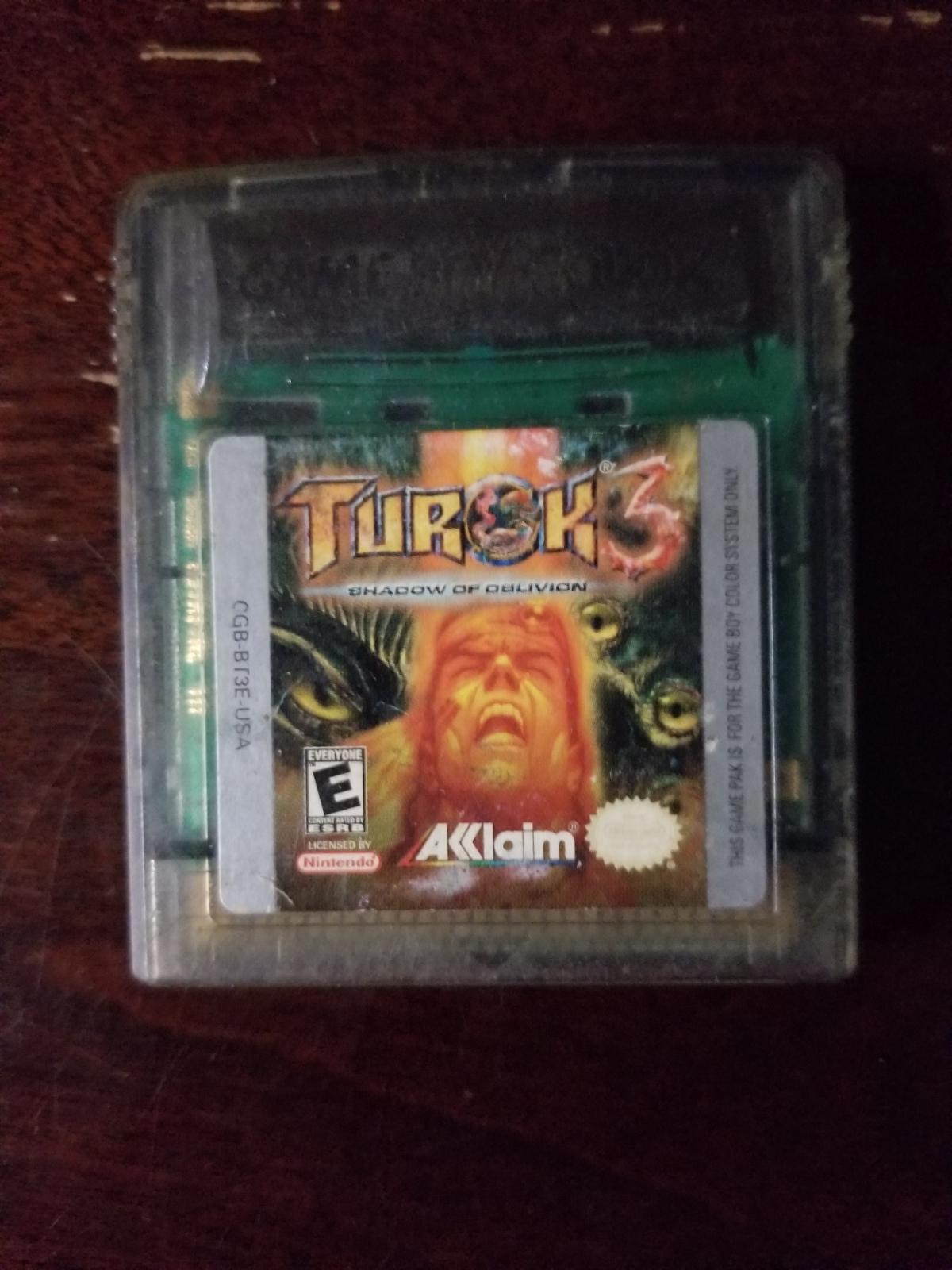 Turok 3 Shadow of Oblivion | Item only | GameBoy Color