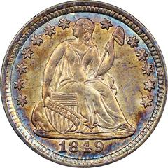 1849 [PROOF] Coins Seated Liberty Half Dime Prices
