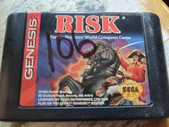 Cartridge (Front) | Risk Sega Genesis