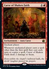 Curse of Shaken Faith [Foil] Magic Innistrad: Midnight Hunt Prices
