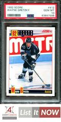 Wayne Gretzky #412 Hockey Cards 1992 Score Prices