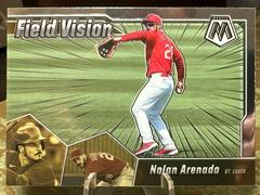 Nolan Arenado #FV10 Baseball Cards 2021 Panini Mosaic Field Vision Prices