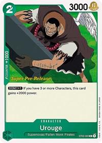 Urouge [Super Pre-release] ST02-003 One Piece Starter Deck 2: Worst Generation