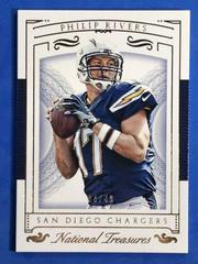 Philip Rivers [Gold] #8 Football Cards 2015 Panini National Treasures Prices
