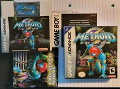 Box, Manual, Tray, And Cartridge - Complete | Metroid Fusion GameBoy Advance
