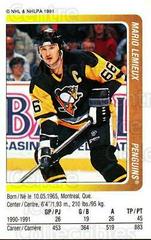 Mario Lemieux Hockey Cards 1991 Panini Stickers Prices