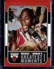 Michael Jordan #MJ-9 Basketball Cards 2006 Fleer Michael Jordan's Greatest Moments Prices