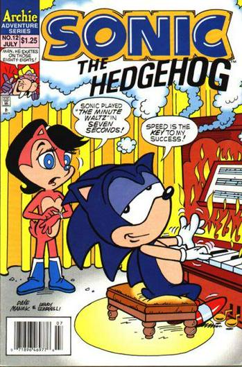 Sonic the Hedgehog #12 (1994) Cover Art