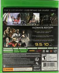 Back Cover | Injustice: Gods Among Us: Ultimate Edition Xbox One