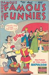 Famous Funnies #181 (1949) Comic Books Famous Funnies Prices