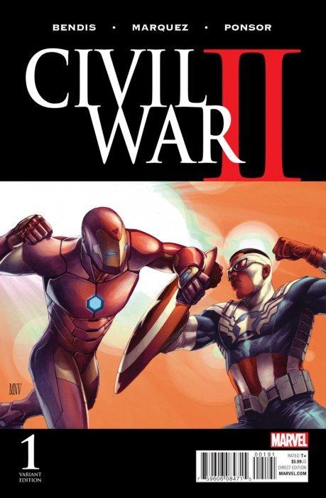 Civil War II [McNiven] #1 (2016) Comic Books Civil War II