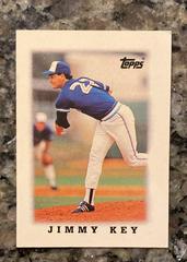 Jimmy Key #39 Baseball Cards 1988 Topps Mini League Leaders Prices