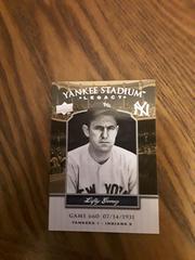 Lefty Gomez #YSL660 Baseball Cards 2008 Upper Deck Yankee Stadium Legacy 1930's Prices