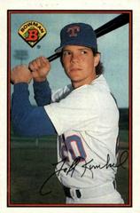 Jeff Kunkel #231 Baseball Cards 1989 Bowman Prices