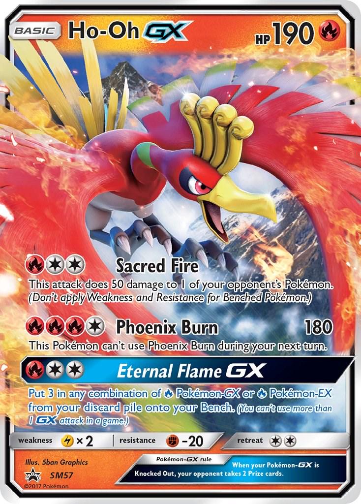 Ho-Oh GX #SM57 Pokemon Promo