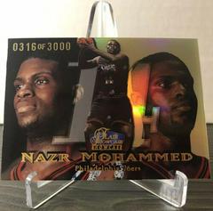 Nazr Mohammed [Row 1] Basketball Cards 1998 Flair Showcase Prices