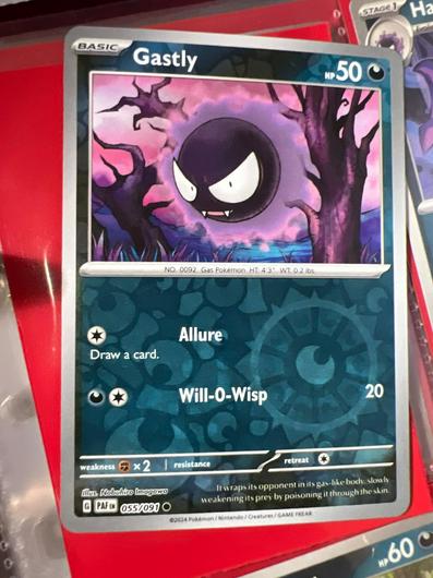 Gastly [Reverse Holo] #55 photo