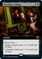 Bloodline Culling [Extended Art] Magic Innistrad: Midnight Hunt Prices