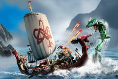 LEGO Set | Viking Ship challenges the Midgard Serpent LEGO Vikings