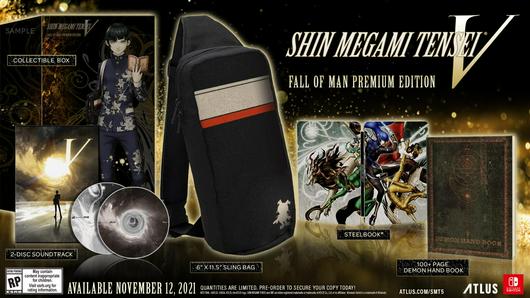 Shin Megami Tensei V [Premium Edition] Cover Art