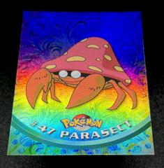 Parasect [Rainbow Foil] Pokemon 1999 Topps TV Prices