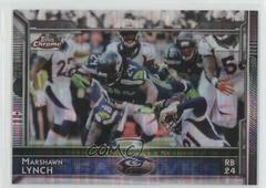 Marshawn Lynch [Pulsar Refractor] #1 Football Cards 2015 Topps Chrome Prices