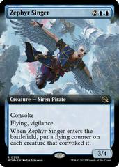 Zephyr Singer [Extended Art] #355 Magic March of the Machine Prices