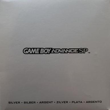 Gameboy Advance SP Silver PAL GameBoy Advance